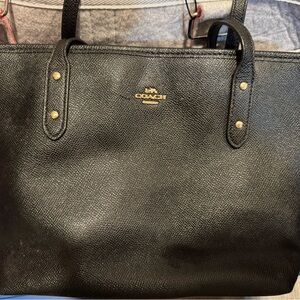 Black coach bag